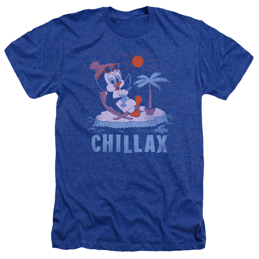 Chilly Willy Chillax - Men's Heather T-Shirt Men's Heather T-Shirt Chilly Willy   