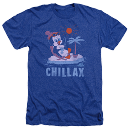 Chilly Willy Chillax - Men's Heather T-Shirt Men's Heather T-Shirt Chilly Willy   