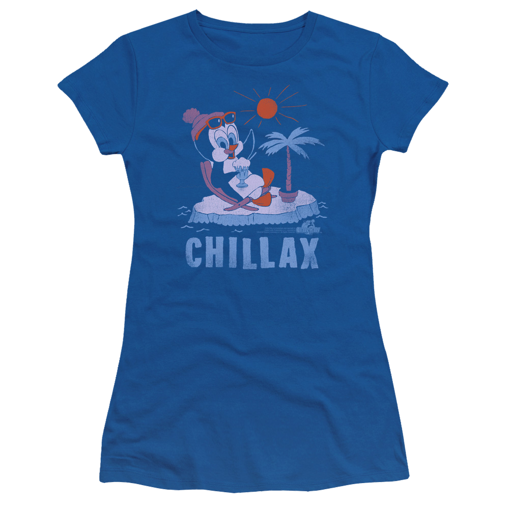 Chilly Willy Chillax - Juniors T-Shirt Juniors T-Shirt Chilly Willy   