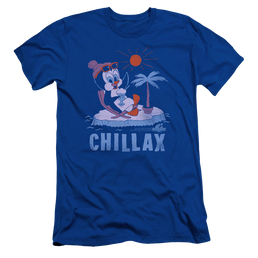 Chilly Willy Chillax - Men's Slim Fit T-Shirt Men's Slim Fit T-Shirt Chilly Willy   