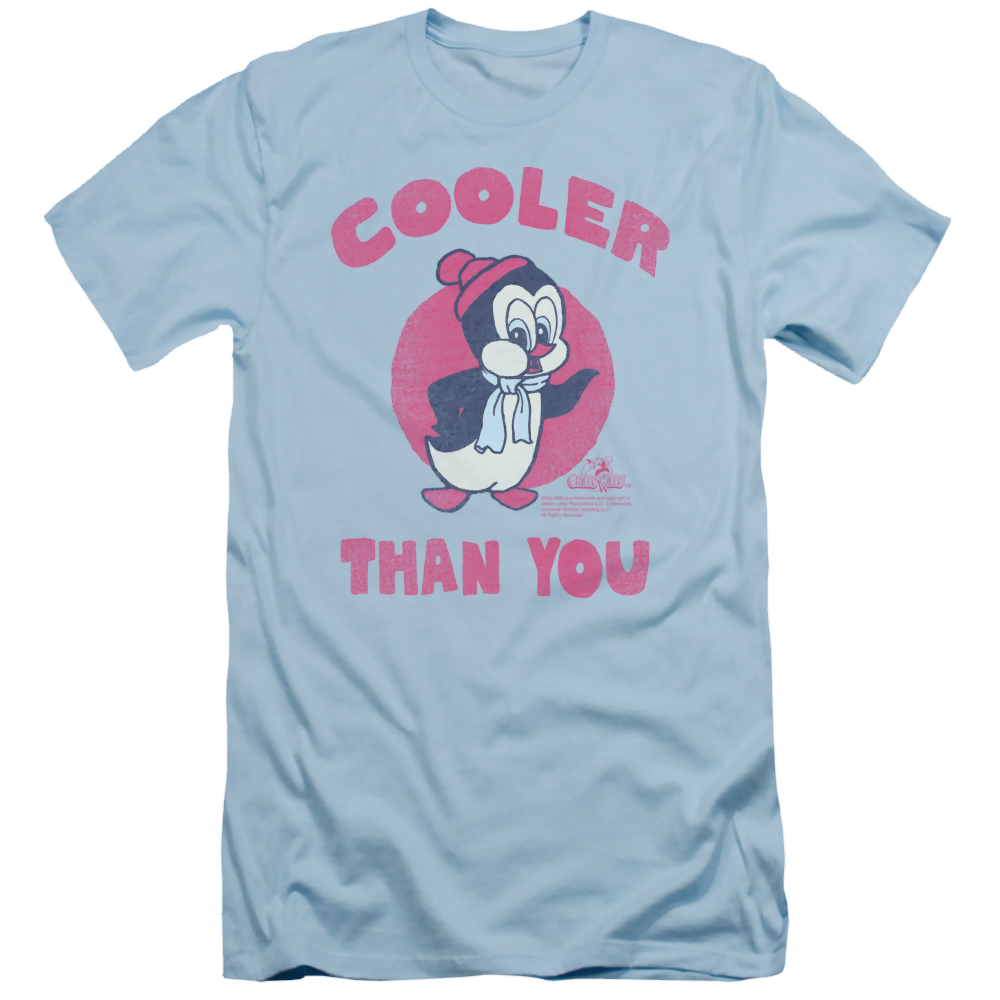 Chilly Willy Cooler Than You - Men's Slim Fit T-Shirt Men's Slim Fit T-Shirt Chilly Willy   