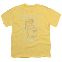 E.T. the Extra-Terrestrial Phone - Youth T-Shirt Youth T-Shirt (Ages 8-12) E.T.   