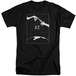 E.T. Simple Poster - Men's Tall Fit T-Shirt Men's Tall Fit T-Shirt E.T.   