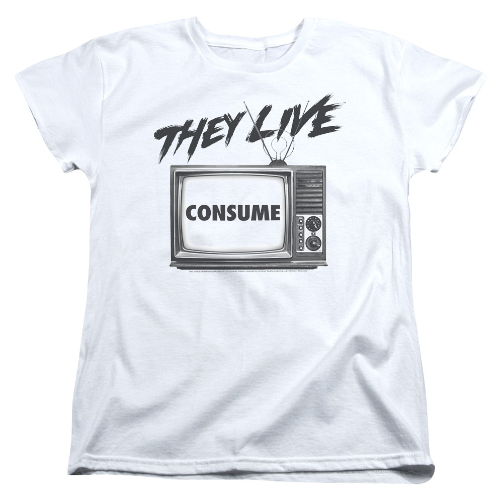 They Live Consume - Women's T-Shirt Women's T-Shirt They Live   