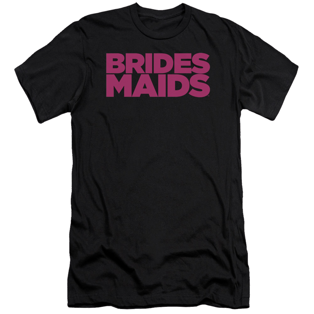 Bridesmaids Logo - Men's Premium Slim Fit T-Shirt Men's Premium Slim Fit T-Shirt Bridesmaids   