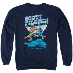 Scott Pilgrim vs. the World Lovers - Men's Crewneck Sweatshirt Men's Crewneck Sweatshirt Scott Pilgrim vs. the World   