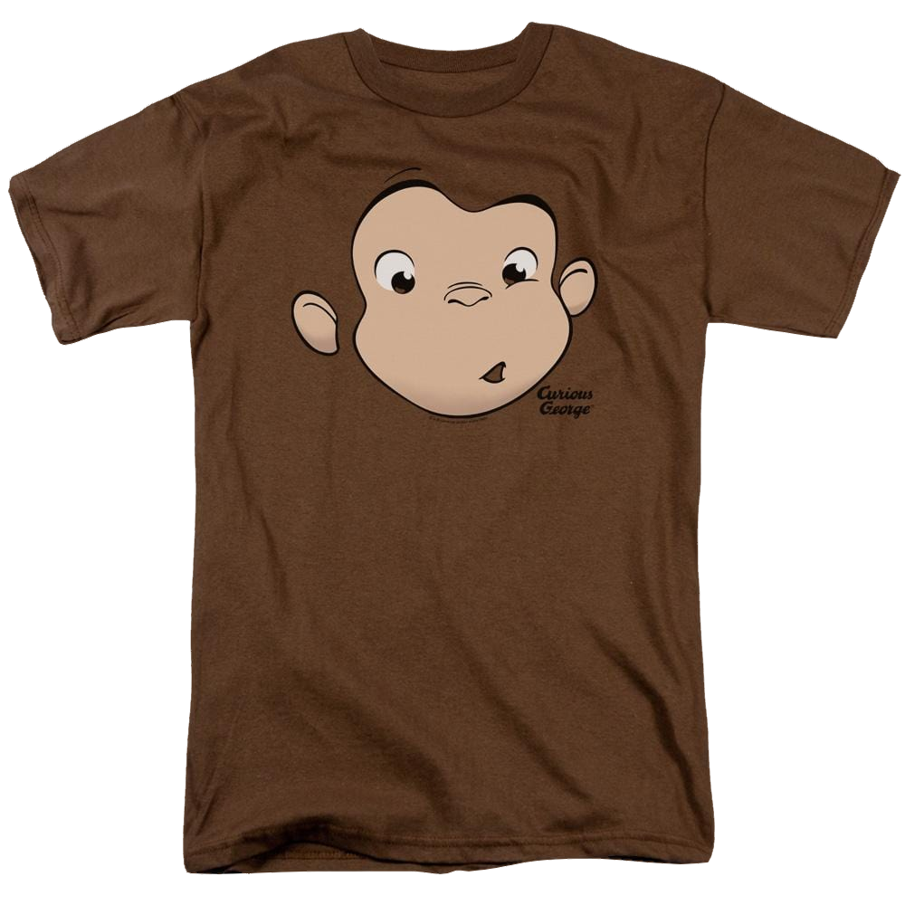 Curious George George Face - Men's Regular Fit T-Shirt Men's Regular Fit T-Shirt Curious George   