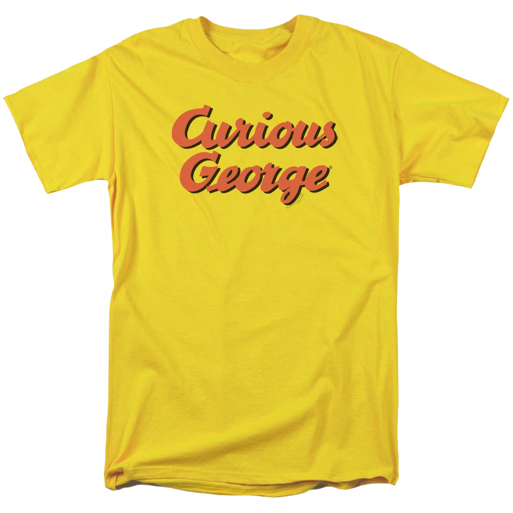 Curious George Logo - Men's Regular Fit T-Shirt Men's Regular Fit T-Shirt Curious George   