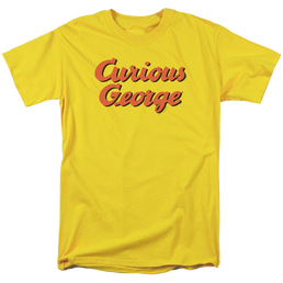 Curious George Logo - Men's Regular Fit T-Shirt Men's Regular Fit T-Shirt Curious George   