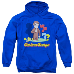 Curious George Who Me - Pullover Hoodie Pullover Hoodie Curious George   
