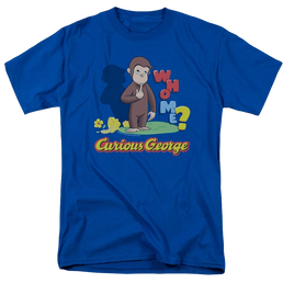Curious George Who Me - Men's Regular Fit T-Shirt Men's Regular Fit T-Shirt Curious George   