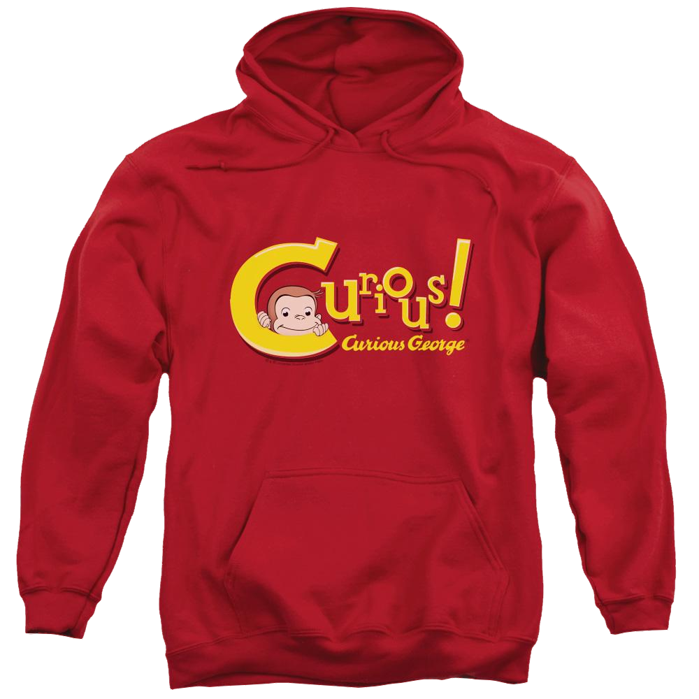 Curious George Curious - Pullover Hoodie Pullover Hoodie Curious George   