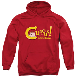 Curious George Curious - Pullover Hoodie Pullover Hoodie Curious George   