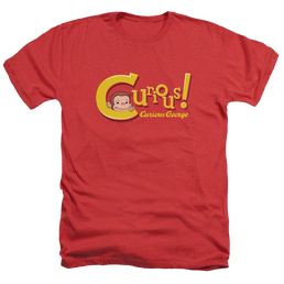 Curious George Curious - Men's Heather T-Shirt Men's Heather T-Shirt Curious George   