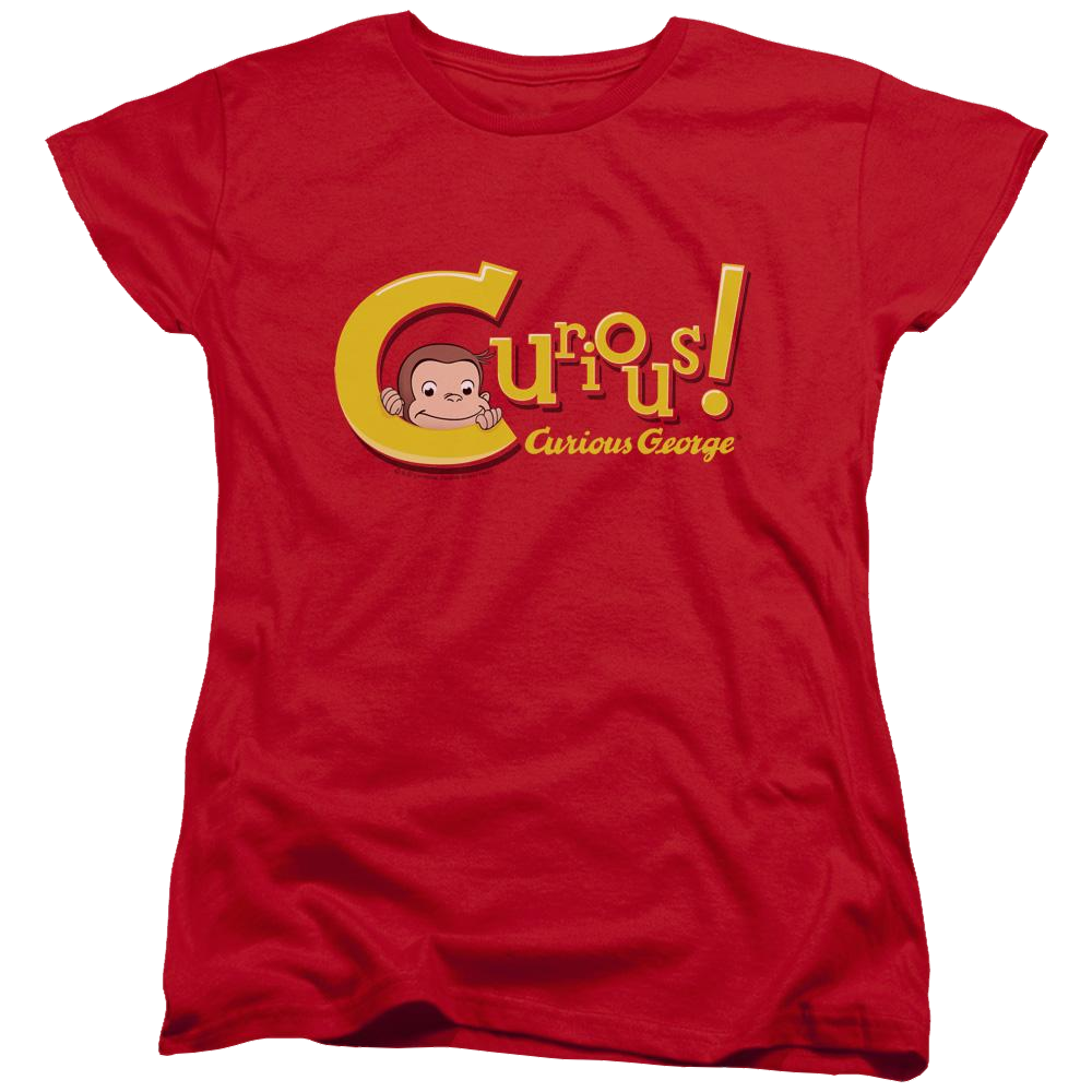 Curious George Curious - Women's T-Shirt Women's T-Shirt Curious George   
