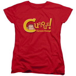 Curious George Curious - Women's T-Shirt Women's T-Shirt Curious George   