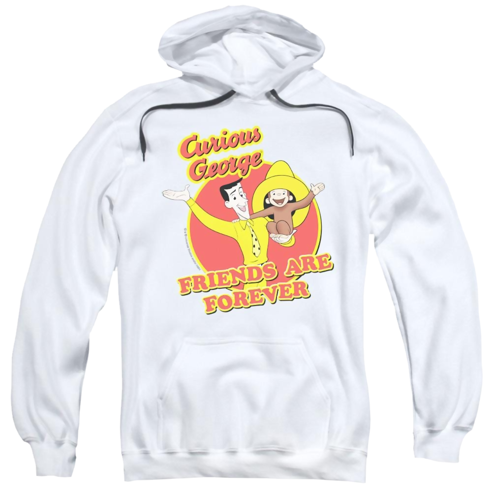 Curious George Friends - Pullover Hoodie Pullover Hoodie Curious George   