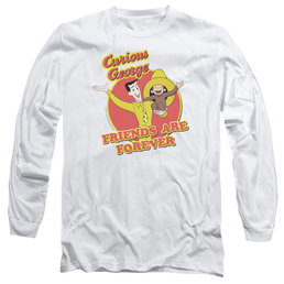 Curious George Friends - Men's Long Sleeve T-Shirt Men's Long Sleeve T-Shirt Curious George   