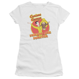 Curious George Friends - Juniors T-Shirt Juniors T-Shirt Curious George   