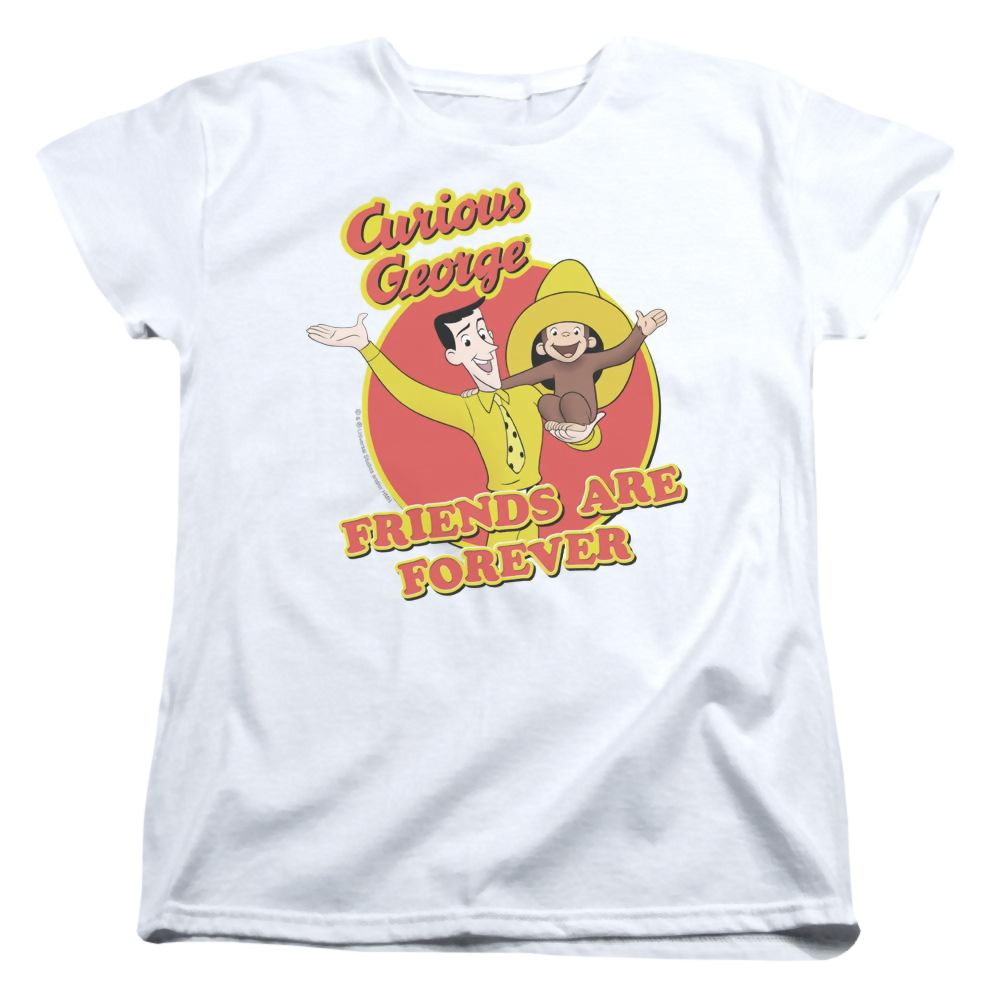 Curious George Friends - Women's T-Shirt Women's T-Shirt Curious George   