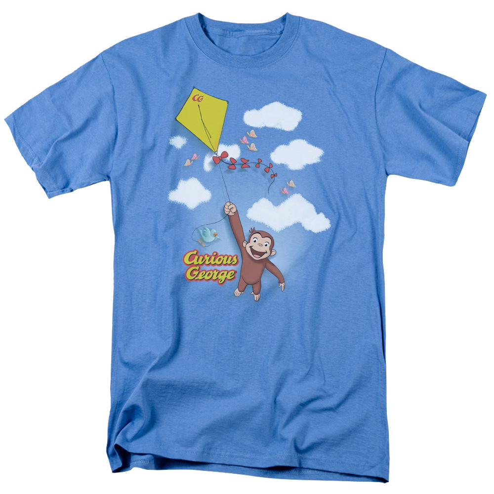 Curious George Flight - Men's Regular Fit T-Shirt Men's Regular Fit T-Shirt Curious George   