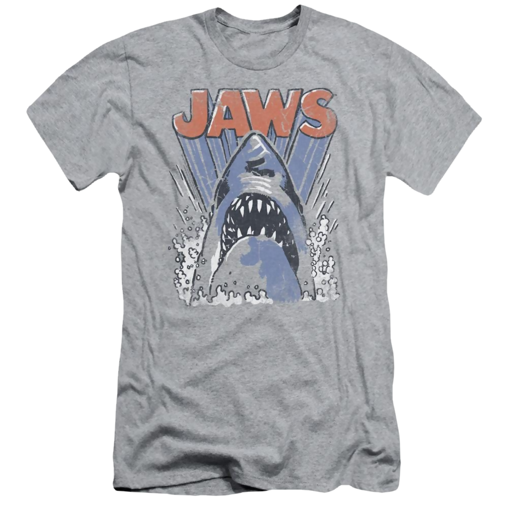 Jaws Comic Splash Men's Slim Fit T-Shirt Men's Slim Fit T-Shirt Jaws   