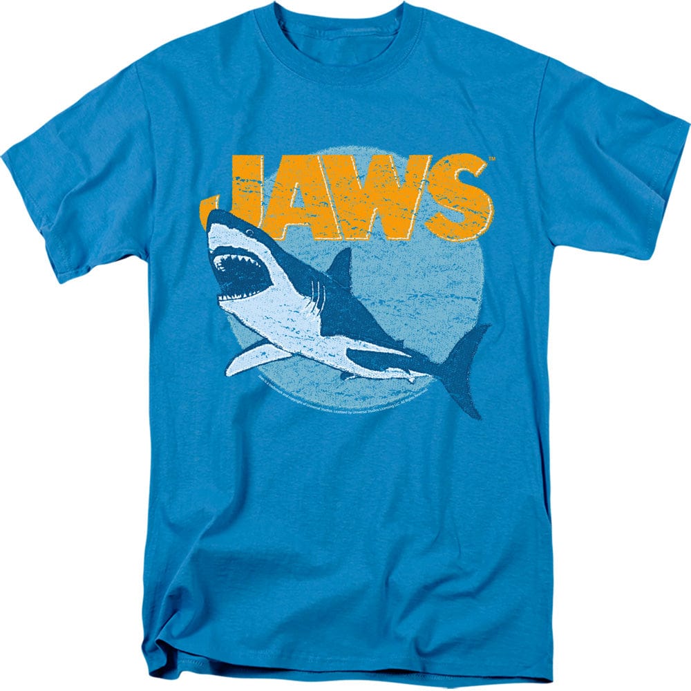 Jaws Day Glow - Men's Regular Fit T-Shirt Men's Regular Fit T-Shirt Jaws   