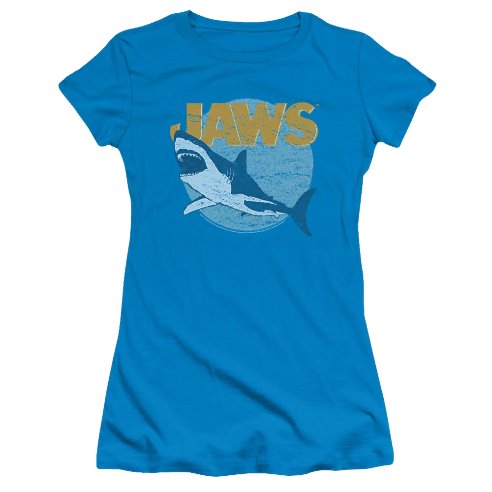 Jaws Day Glow Juniors T-Shirt Juniors T-Shirt Jaws   