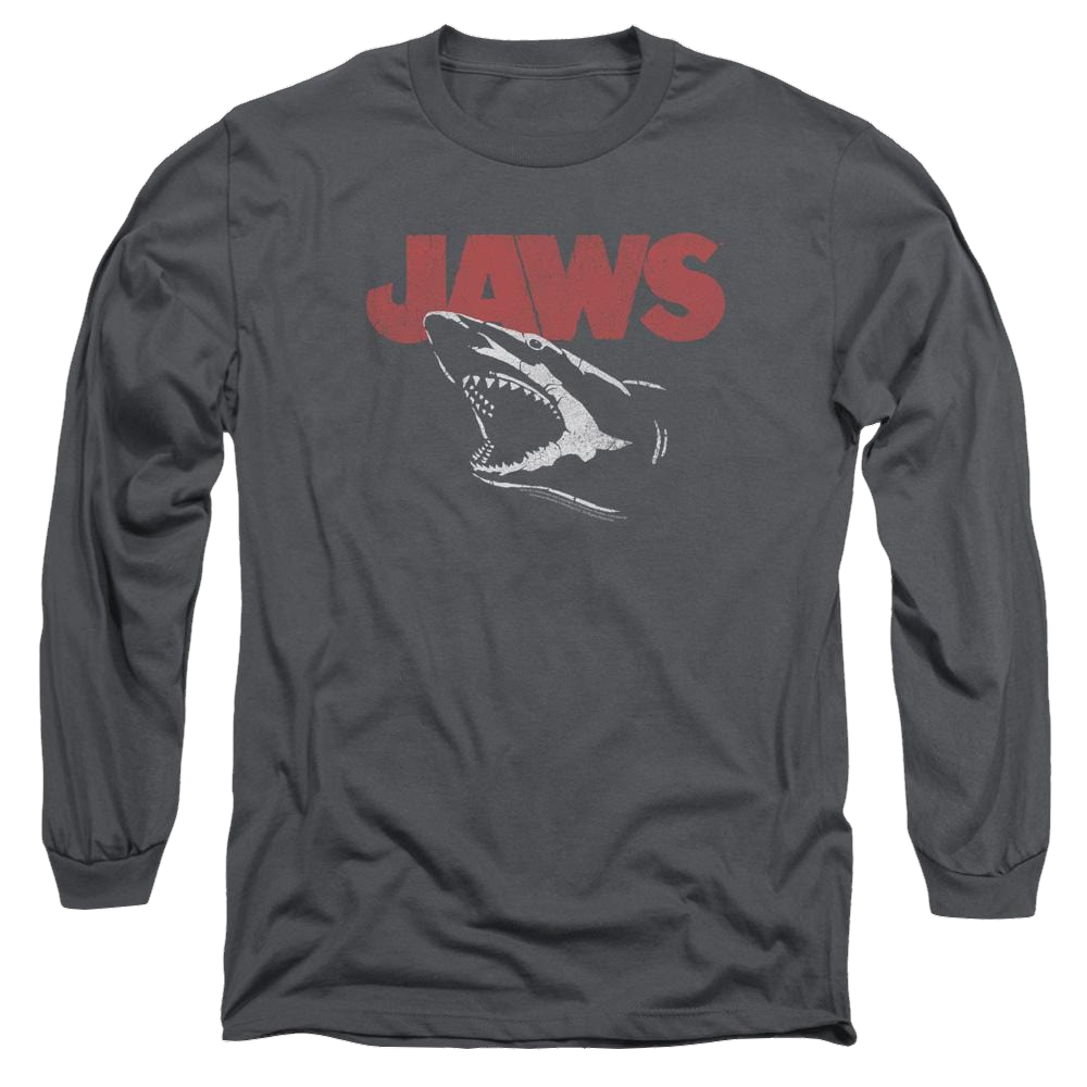Jaws Cracked Jaw Men's Long Sleeve T-Shirt Men's Long Sleeve T-Shirt Jaws   