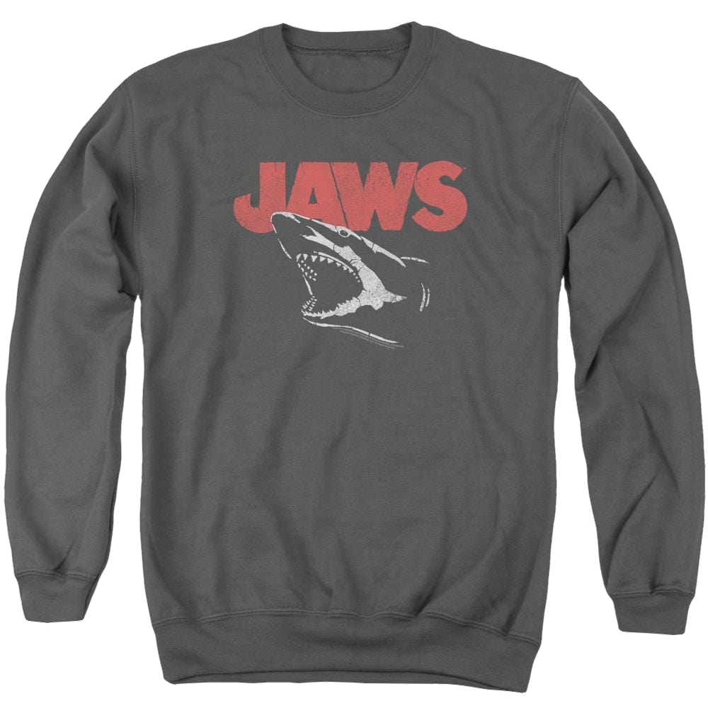 Jaws Cracked Jaw Men's Crewneck Sweatshirt Men's Crewneck Sweatshirt Jaws   