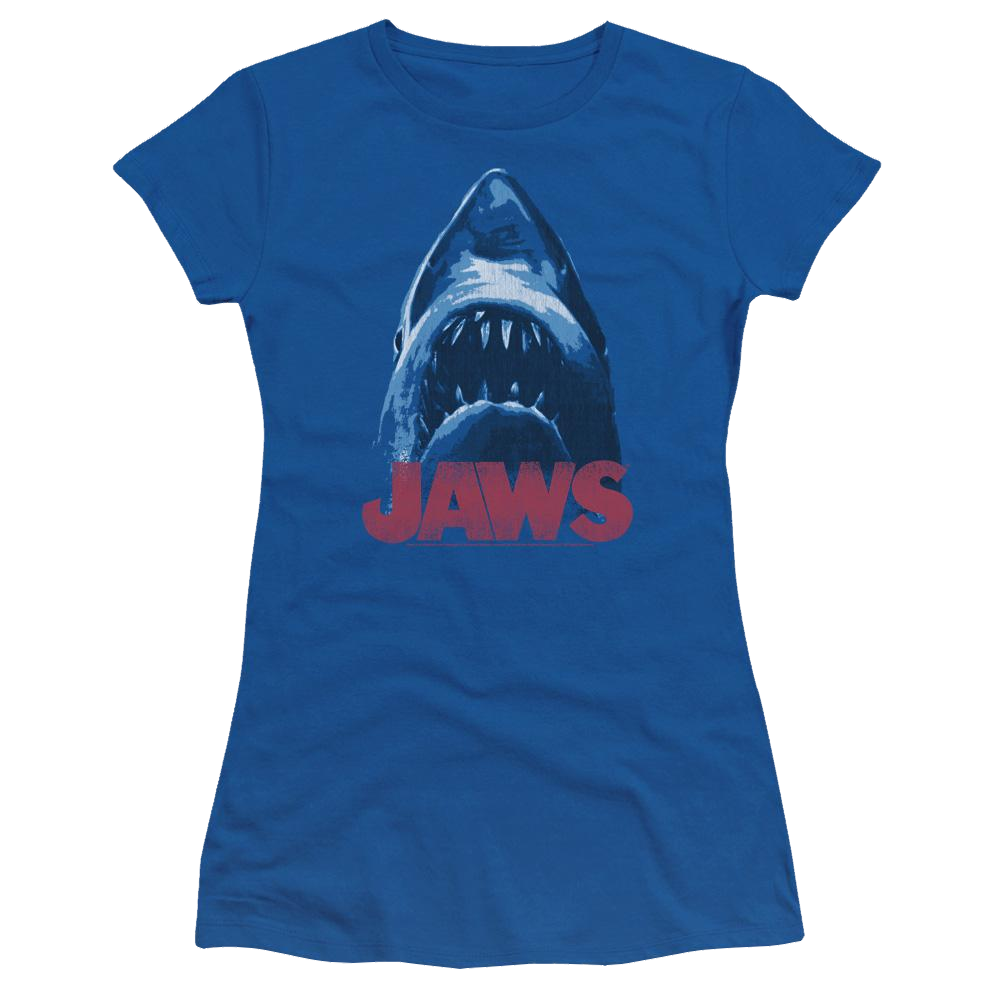 Jaws From Below Juniors T-Shirt Juniors T-Shirt Jaws   