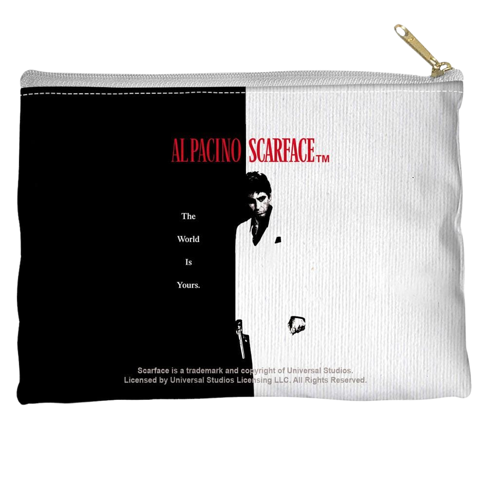 Scarface - Poster Straight Bottom Pouch Straight Bottom Accessory Pouches Scarface   