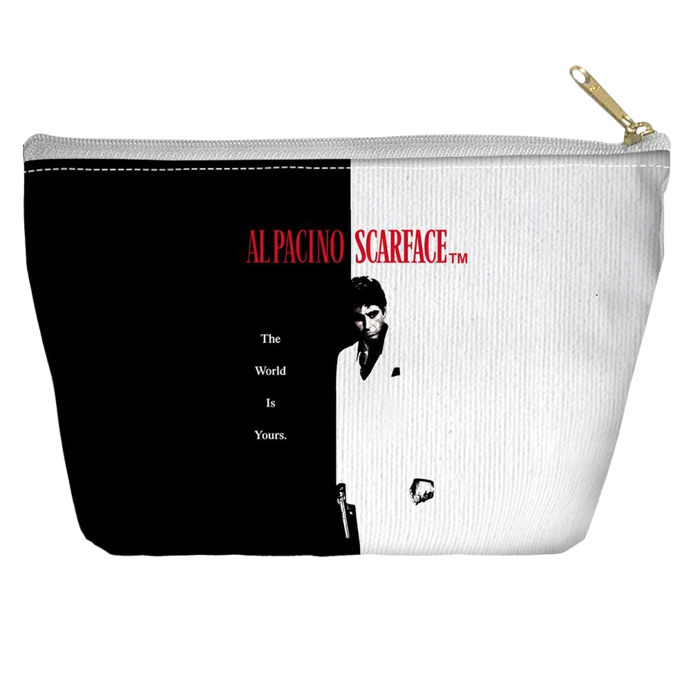 Scarface - Poster Tapered Bottom Pouch T Bottom Accessory Pouches Scarface   