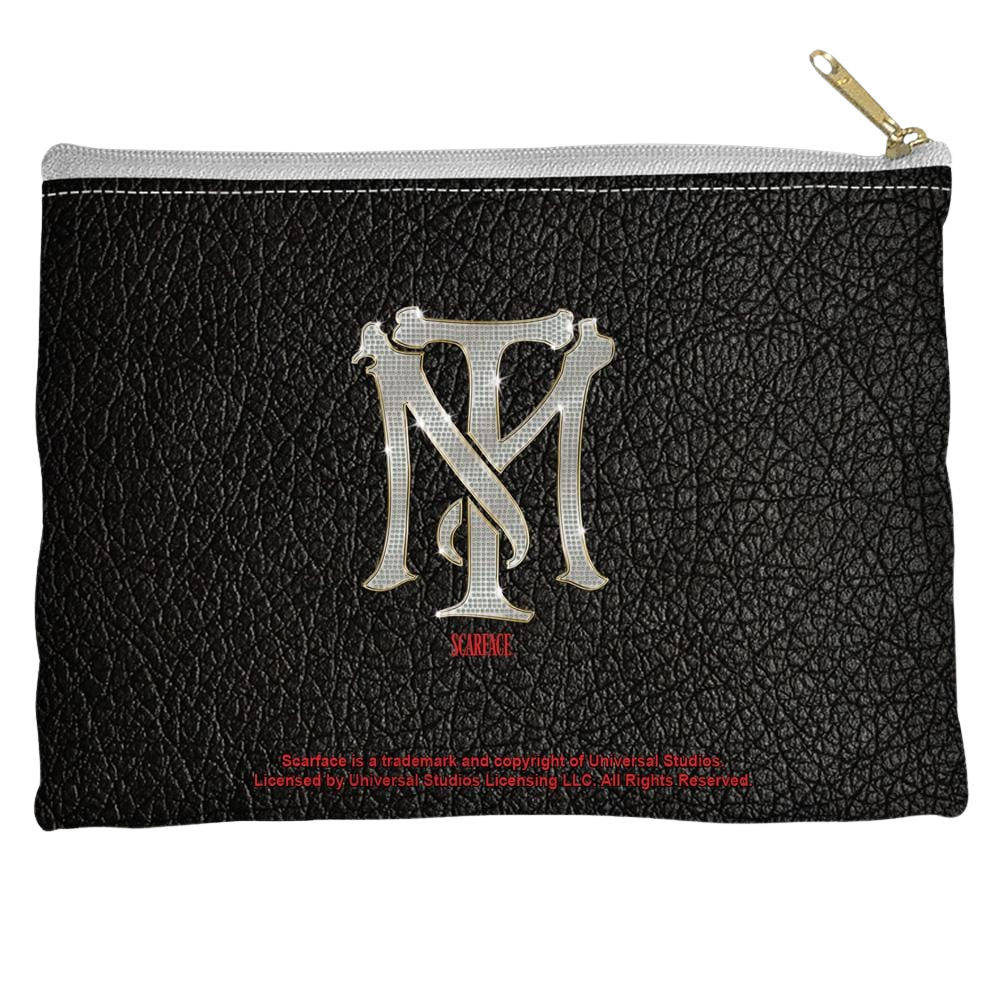 Scarface - Monogram Straight Bottom Pouch Straight Bottom Accessory Pouches Scarface   