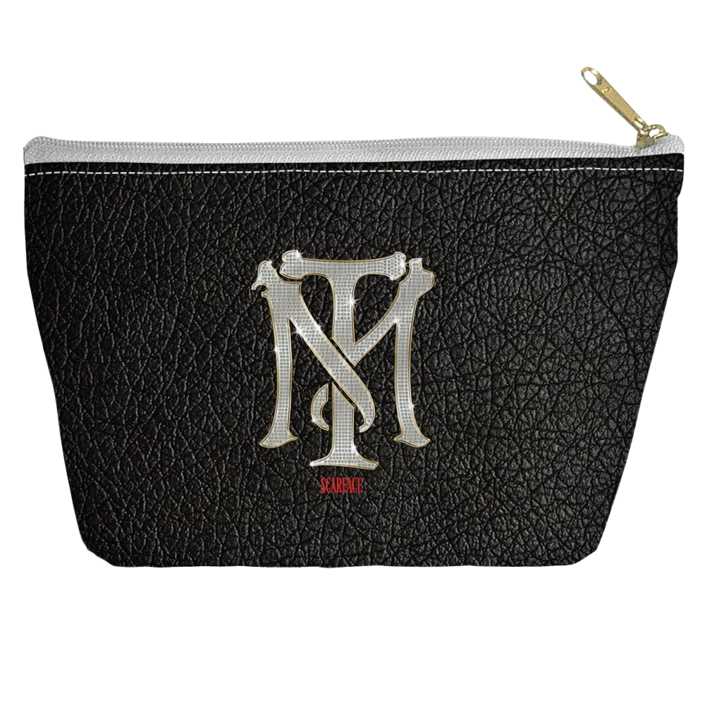 Scarface - Monogram Tapered Bottom Pouch T Bottom Accessory Pouches Scarface   