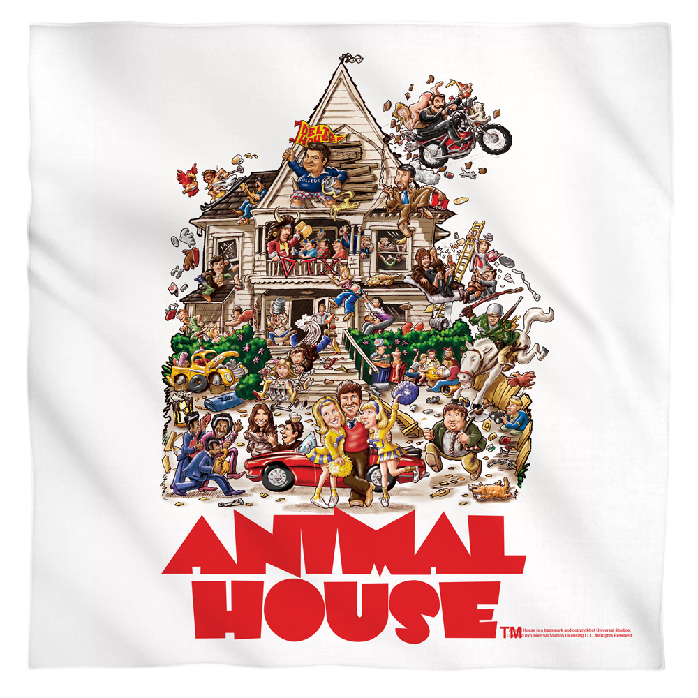Animal House Poster - Bandana Bandanas Animal House   