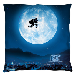 Et - Moon Throw Pillow Throw Pillows E.T.   