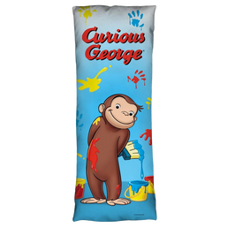 Curious George - Paint Body Pillow Body Pillows Curious George   