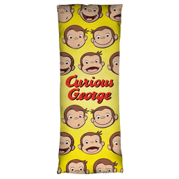 Curious George - Heads Body Pillow Body Pillows Curious George   
