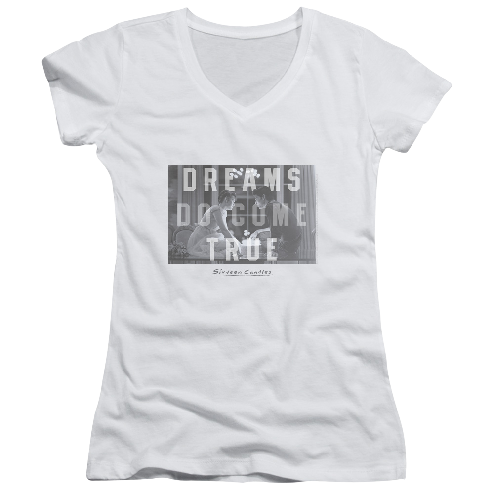 Sixteen Candles Dreamers - Juniors V-Neck T-Shirt Juniors V-Neck T-Shirt Sixteen Candles   