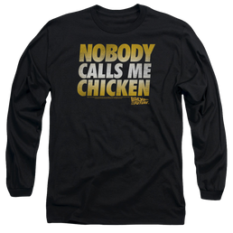 Back To The Future Chicken - Men's Long Sleeve T-Shirt Men's Long Sleeve T-Shirt Back to the Future   