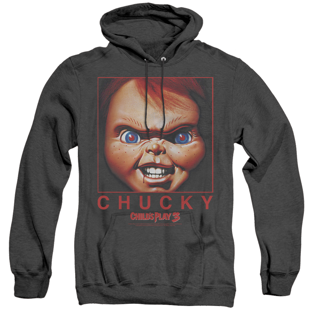 Child's Play Chucky Squared - Heather Pullover Hoodie Heather Pullover Hoodie Child's Play   