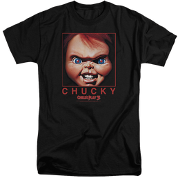Child's Play Chucky Squared - Men's Tall Fit T-Shirt Men's Tall Fit T-Shirt Child's Play   