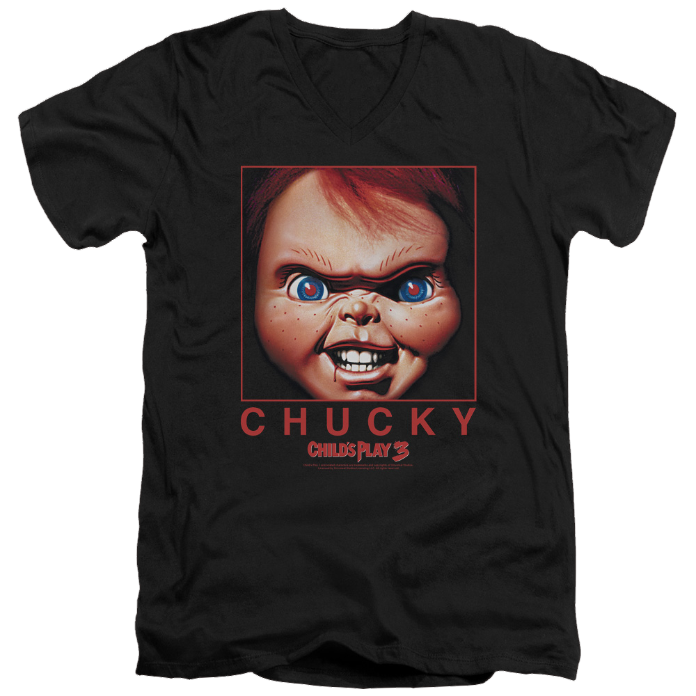 Child's Play Chucky Squared - Men's V-Neck T-Shirt Men's V-Neck T-Shirt Child's Play   