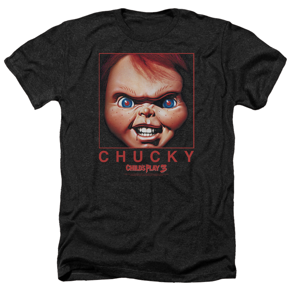 Child's Play Chucky Squared - Men's Heather T-Shirt Men's Heather T-Shirt Child's Play   