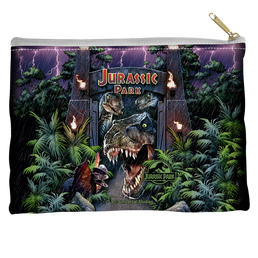 Jurassic Park - Welcome To The Park Straight Bottom Pouch Straight Bottom Accessory Pouches Jurassic Park   