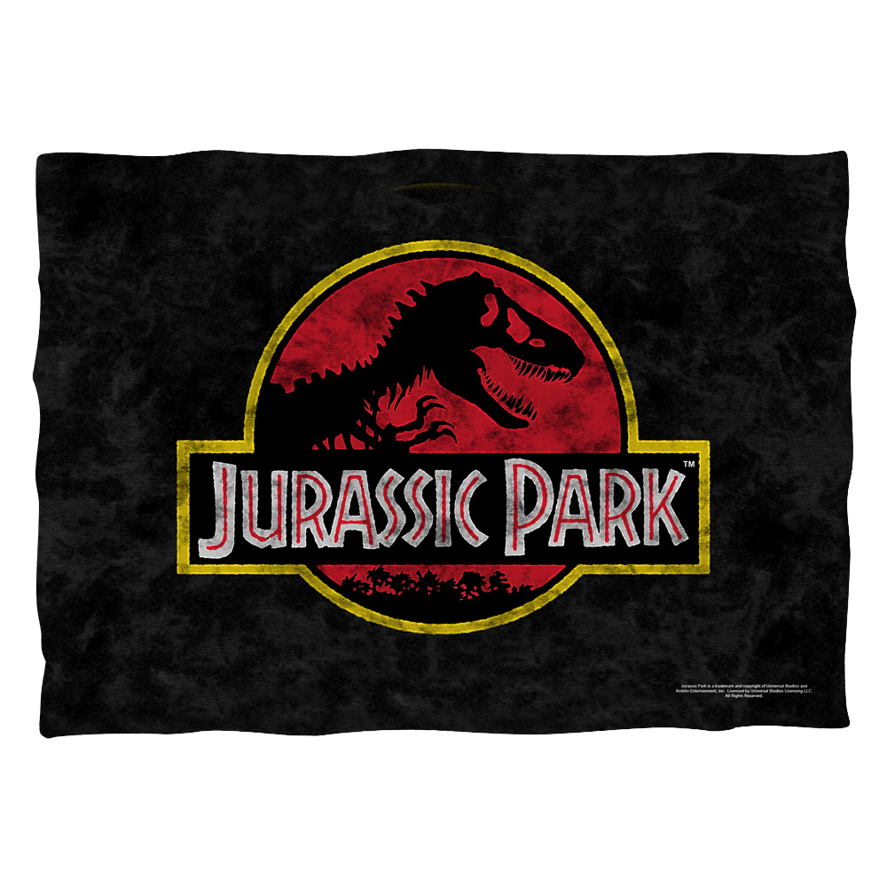 Jurassic Park Classic Logo - Pillow Case Pillow Cases Jurassic Park   
