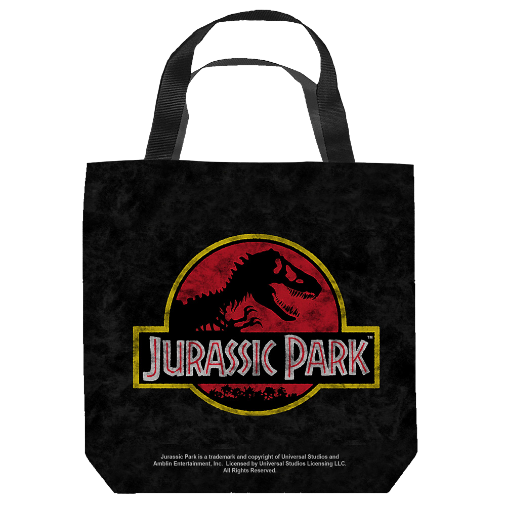 Jurassic Park - Classic Logo Tote Bag Tote Bags Jurassic Park   