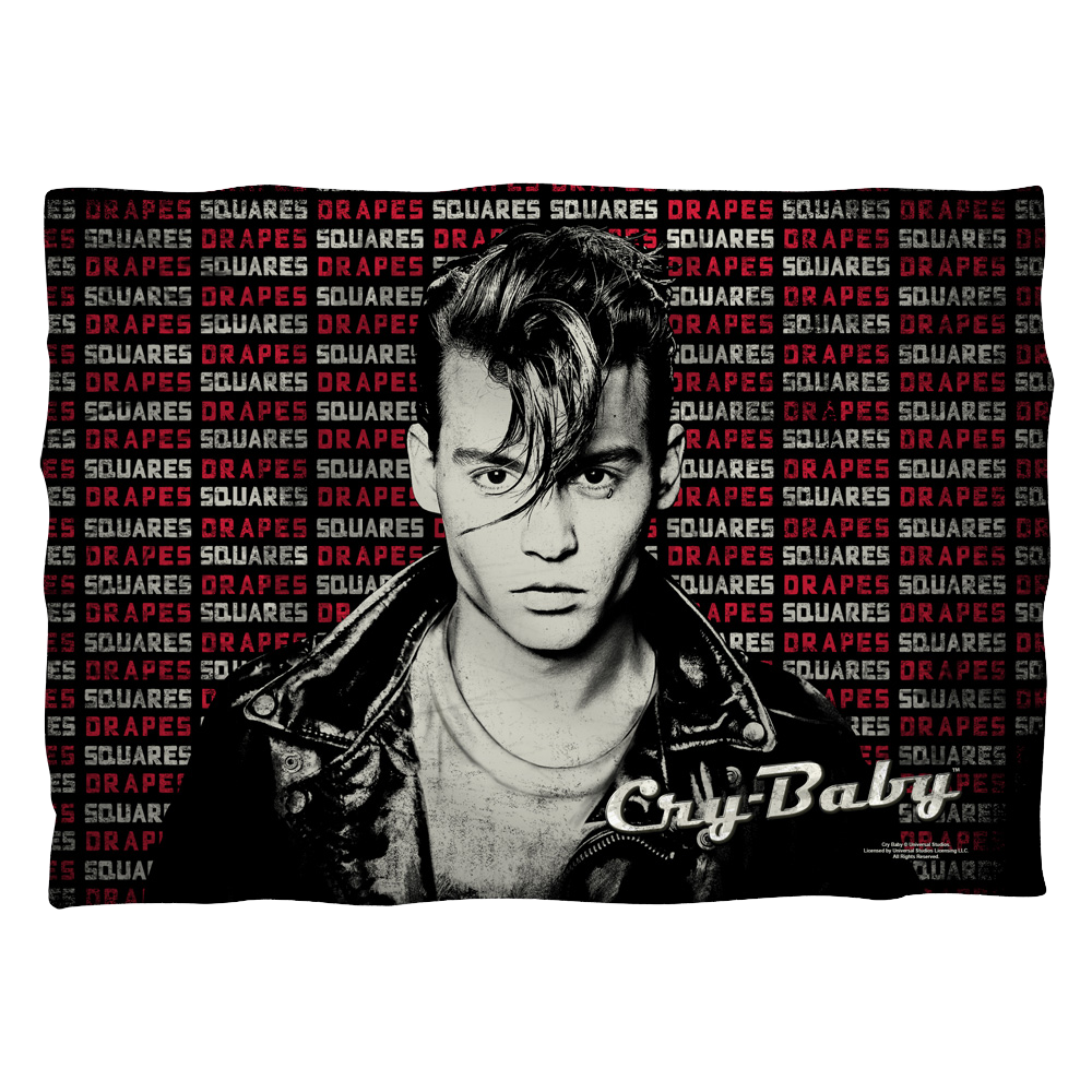 Cry Baby Drapes And Squares - Pillow Case Pillow Cases Cry Baby   
