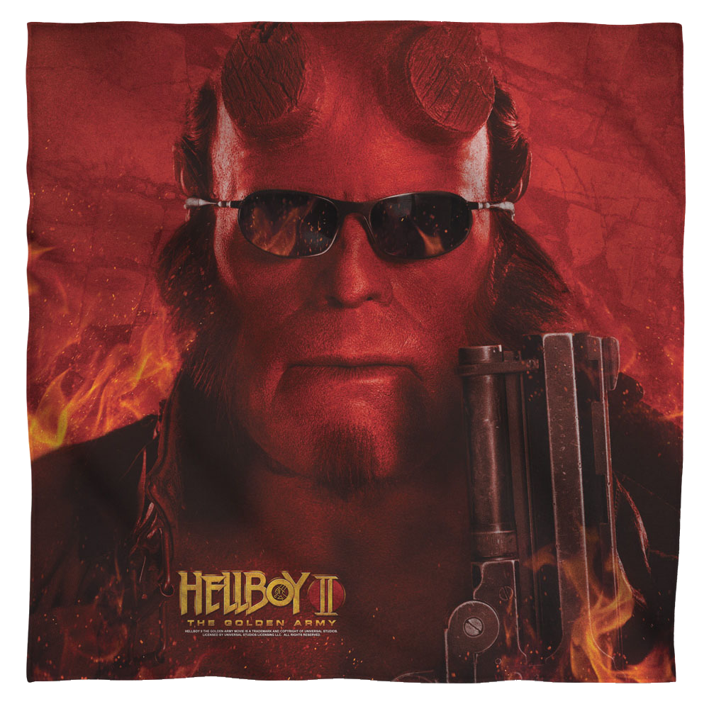 Hellboy 2 The Golden Army Big Red - Bandana Bandanas Hellboy   